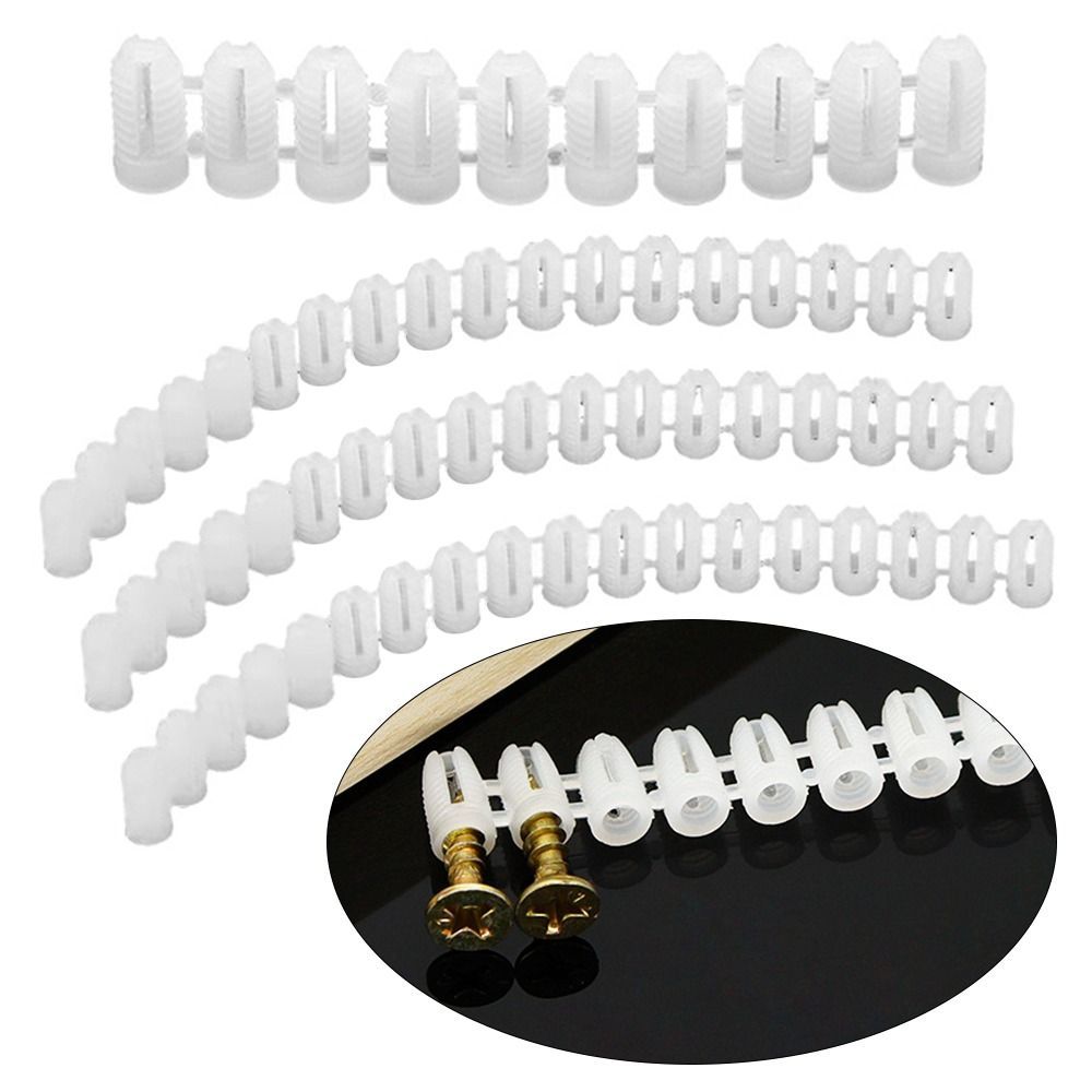 Furniture Hardware Replacement Parts - M4 Wall Plug Âncora Tubo De