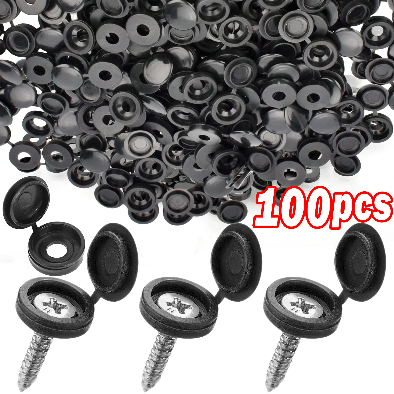 Furniture Hardware Replacement Parts - 5/100 pçs articulado tampa de parafuso