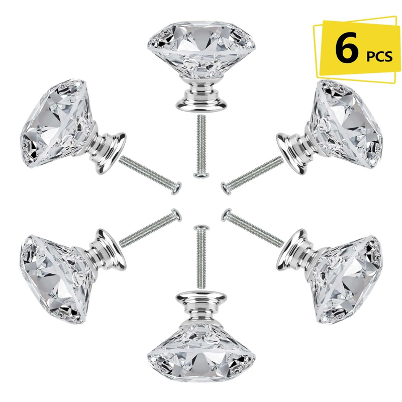 Furniture Hardware Nut - Conjunto de 6 Puxadores de Armário