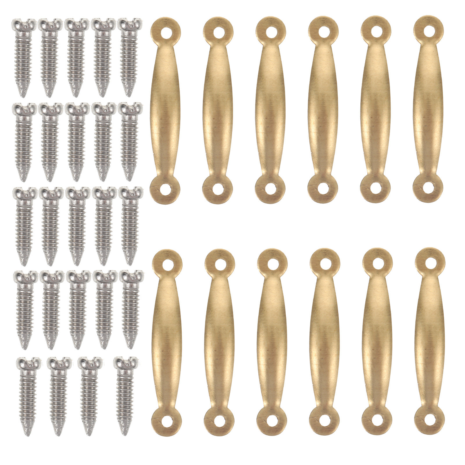 Furniture Hardware Screws - 1 conjunto de puxadores para móveis