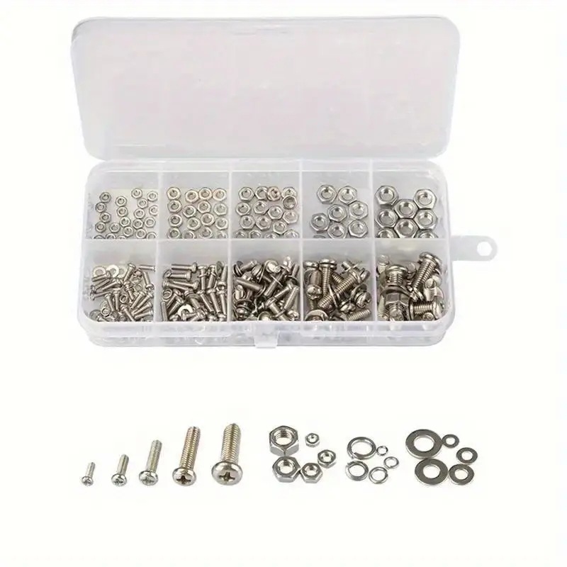320 peças conjunto de porcas e - Furniture Hardware Nut avaliação e preço