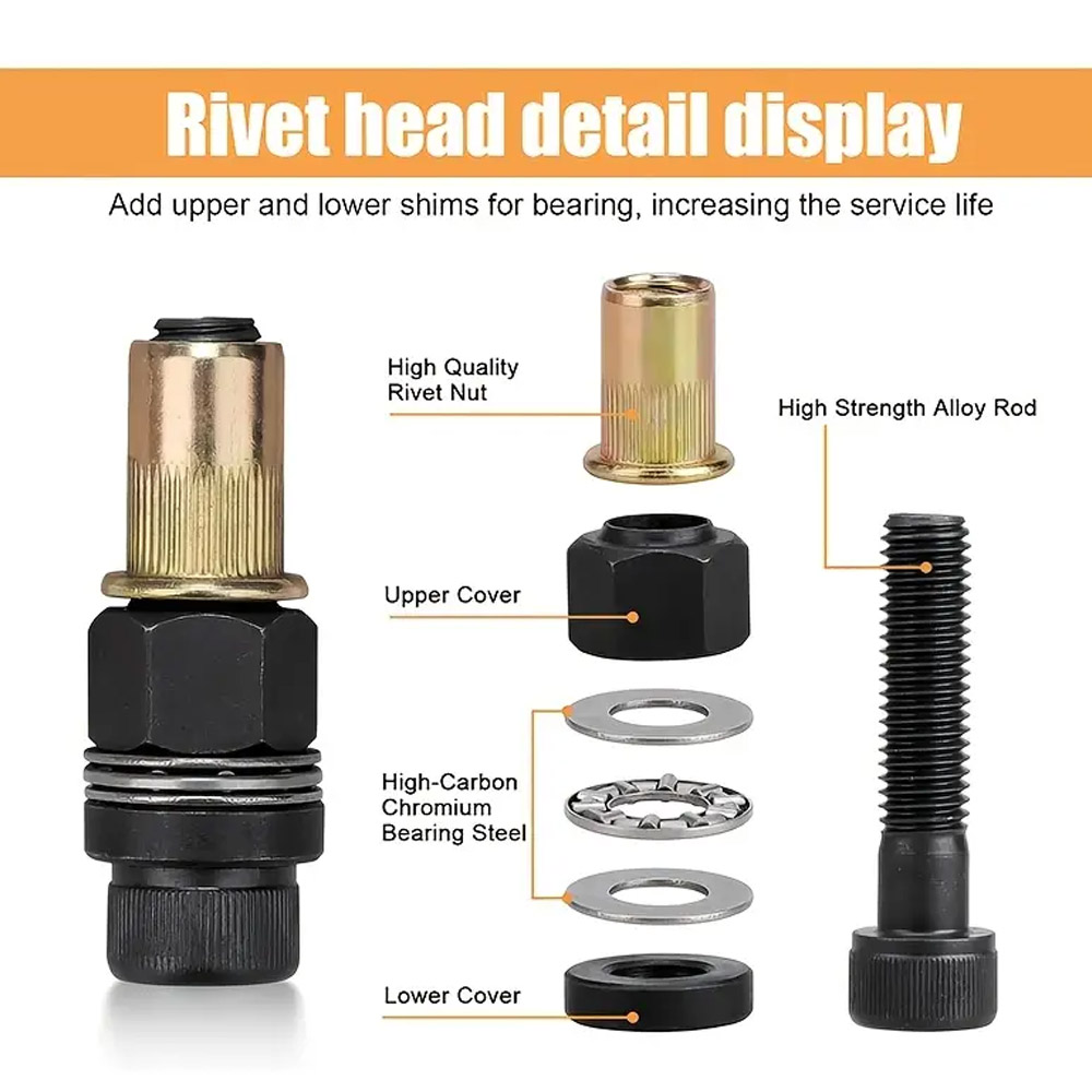 Conjunto de porcas de rebitar  - Furniture Hardware Screws avaliação e preço