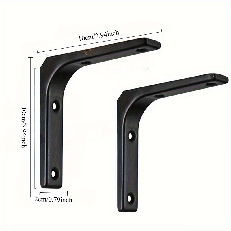 2 Suportes de Prateleira de Fe - Furniture Hardware Decorative avaliação e preço
