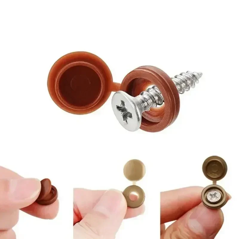 Tampa de parafuso de plástico  - Furniture Hardware Nut avaliação e preço