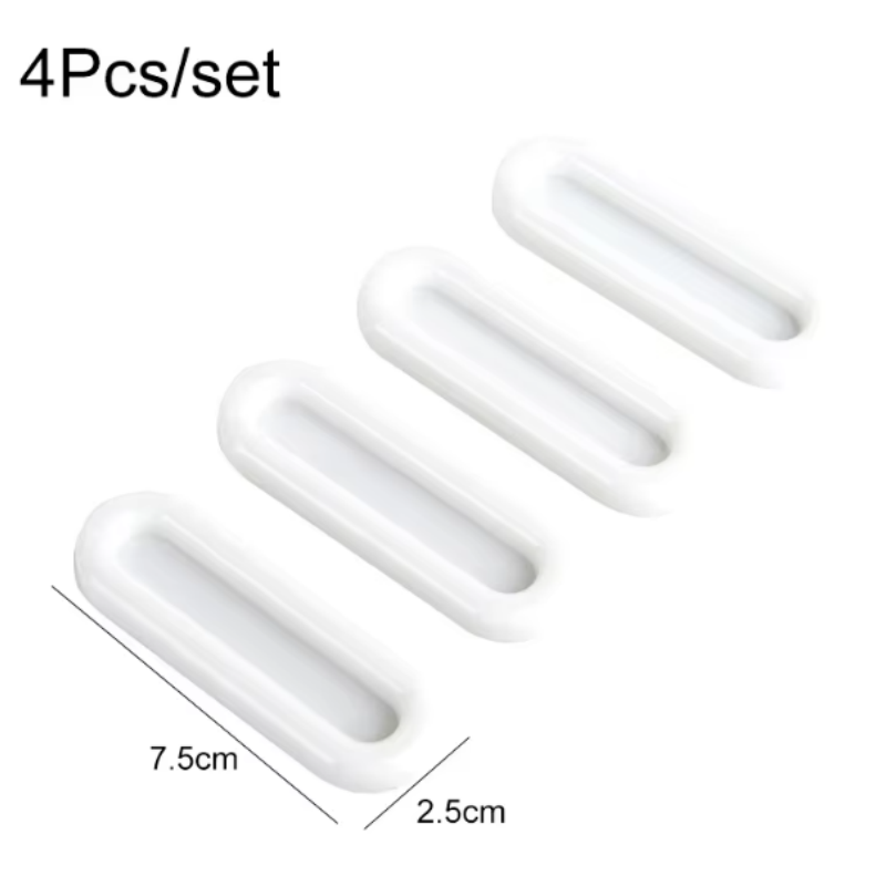 4 Peças de Maçanetas Adesivas  - Furniture Hardware Nut avaliação e preço