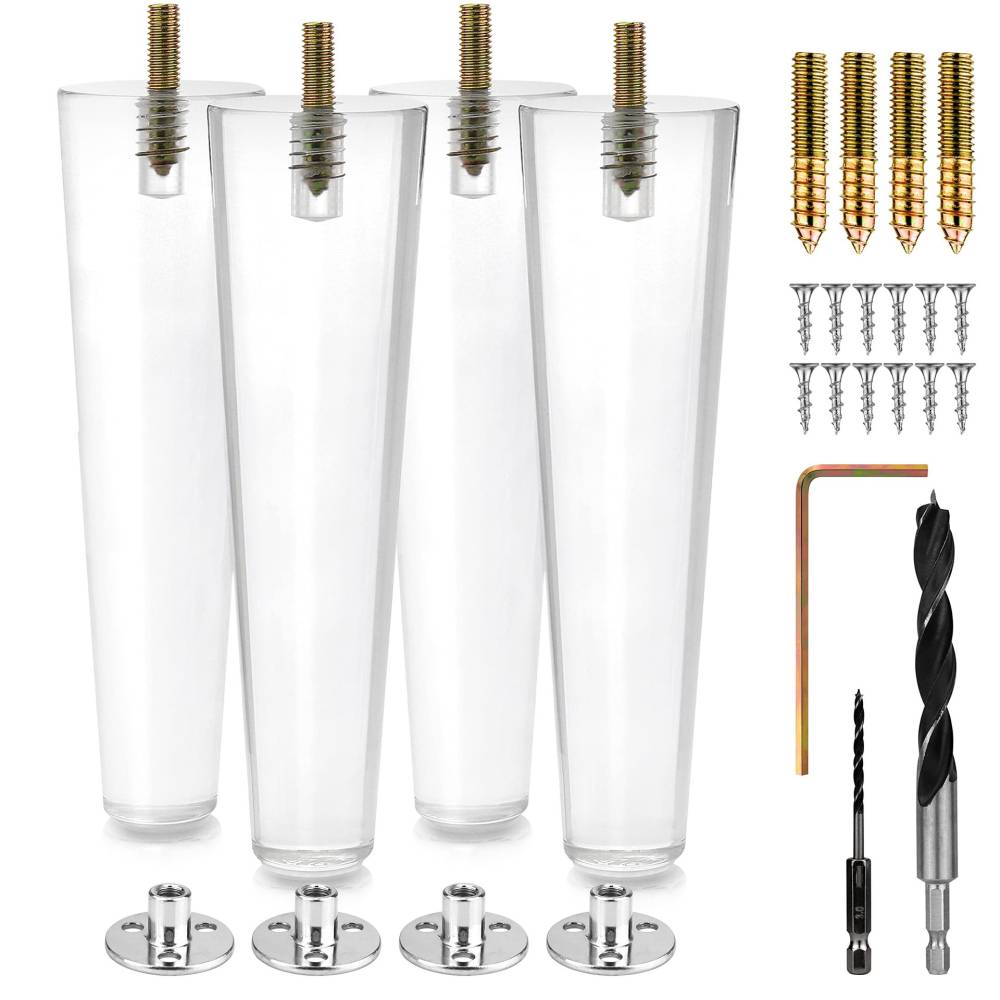 Pés de móveis de acrílico tran - Furniture Hardware Items avaliação e preço