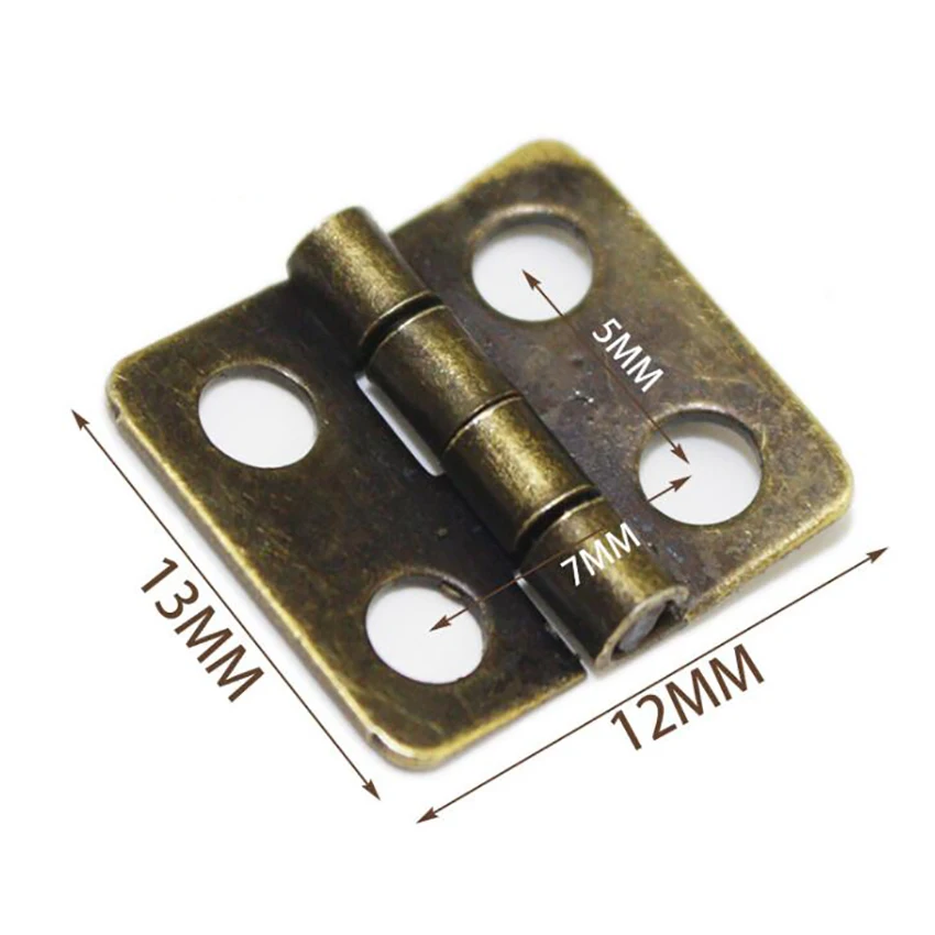 20 pçs/lote dobradiças de ferr - Furniture Hardware Replacement Parts avaliação e preço