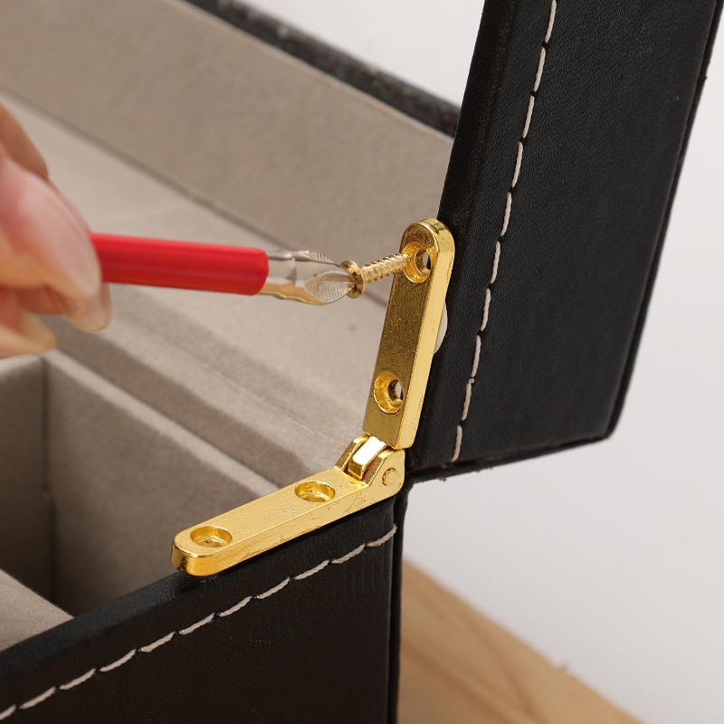 Mini dobradiças de liga de zin - Furniture Hardware Replacement Parts avaliação e preço