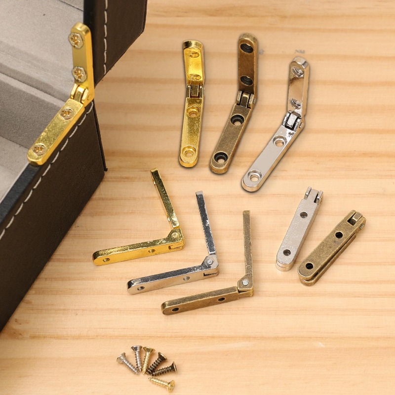 Mini dobradiças de liga de zin - Furniture Hardware Replacement Parts avaliação e preço