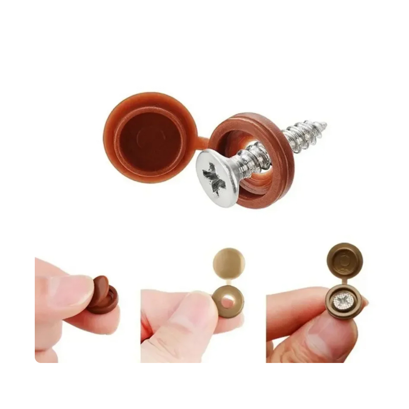 10/500 peças Capas Decorativas - Furniture Hardware Nut avaliação e preço