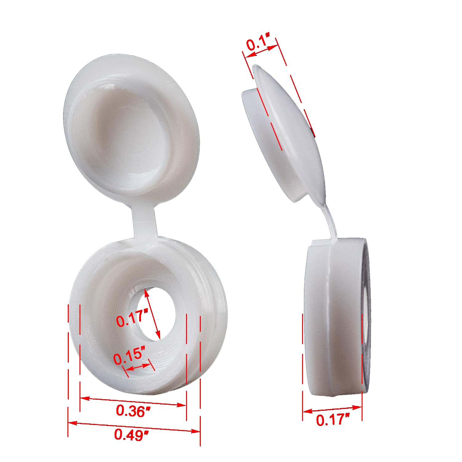 Tampa de parafuso de plástico  - Furniture Hardware Replacement Parts avaliação e preço