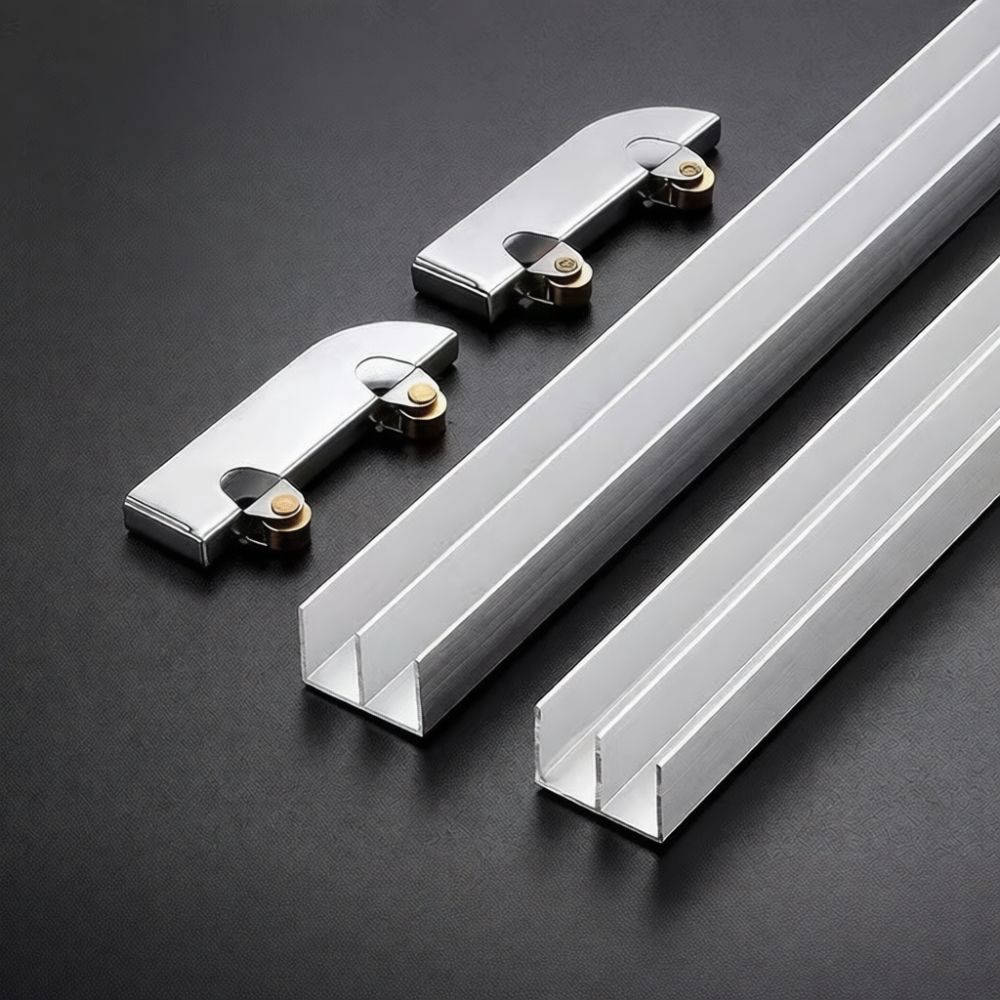 Perfil de Trilho Duplo de Alum - Furniture Hardware And Fittings avaliação e preço