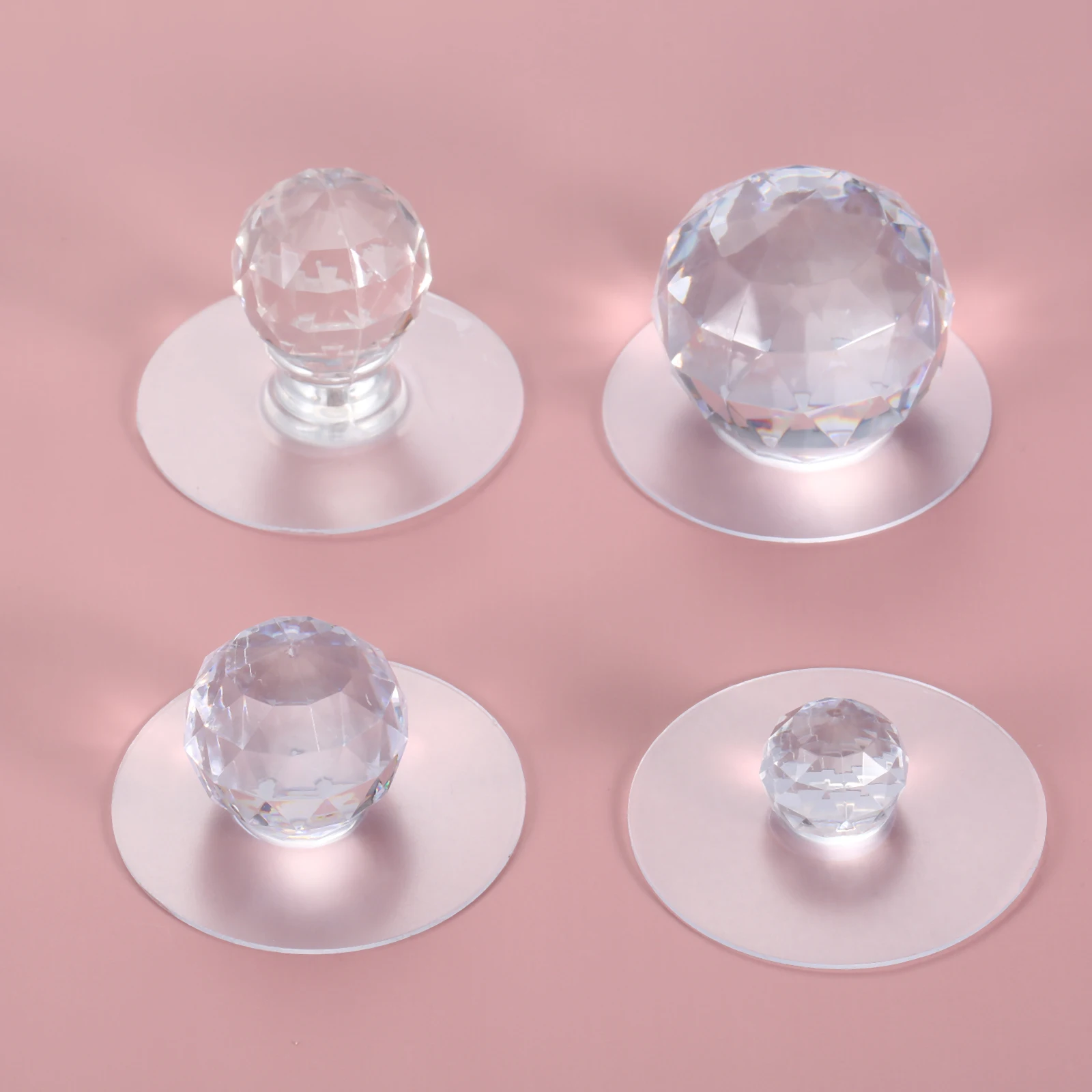 O botão acrílico transparente  - Furniture Hardware Nut avaliação e preço