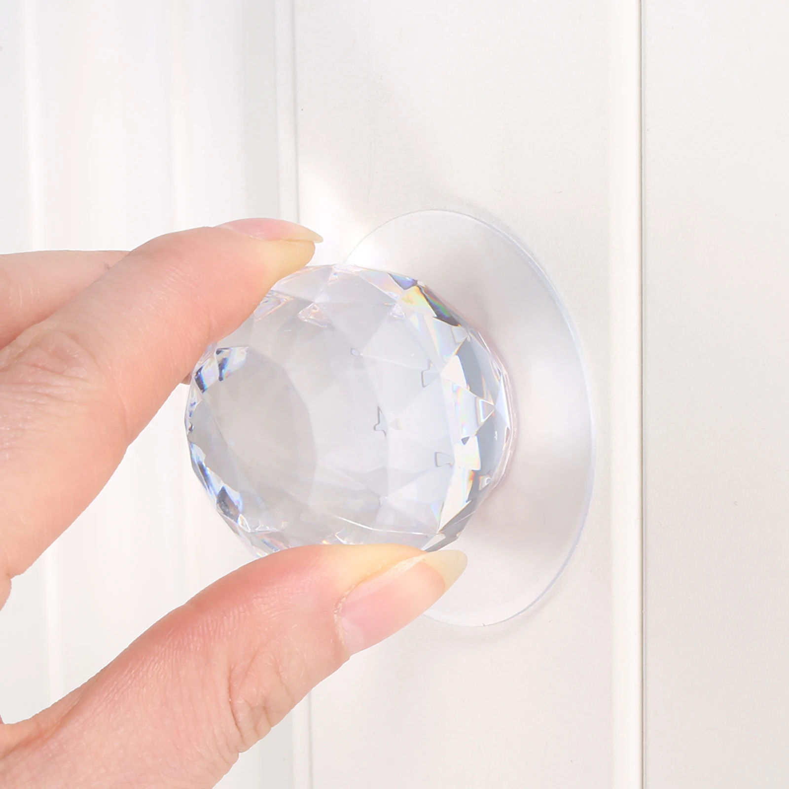 O botão acrílico transparente  - Furniture Hardware Nut avaliação e preço