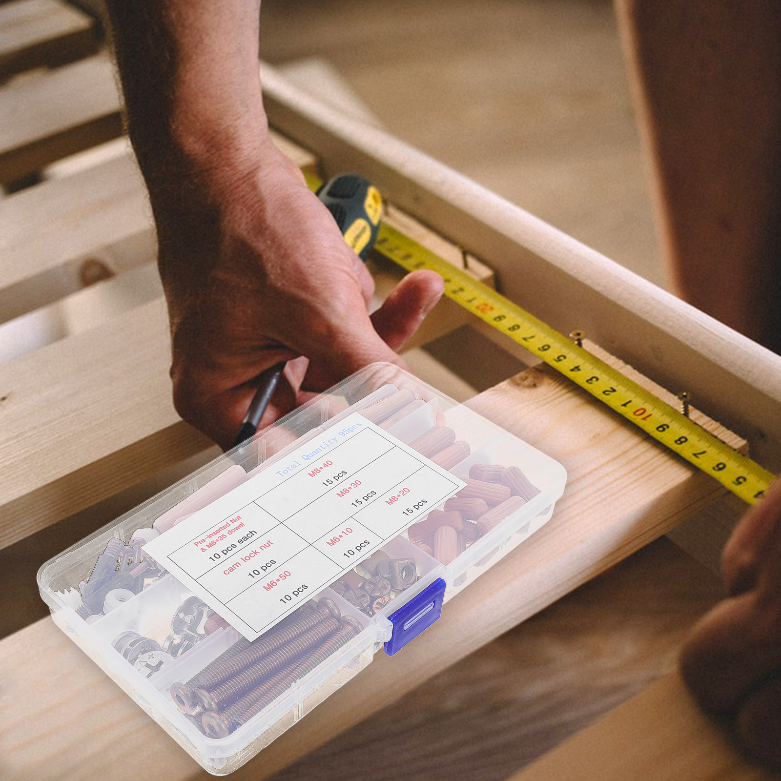 Kit de Ferragens para Montagem - Furniture Hardware Screws avaliação e preço