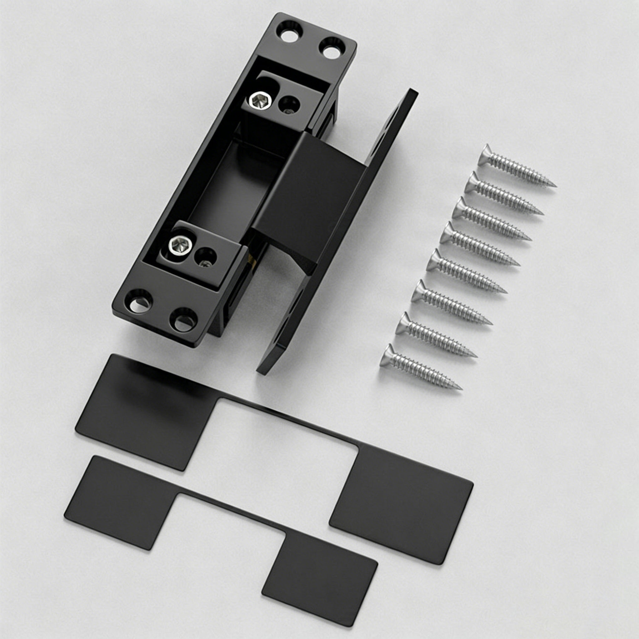 1 Peça Dobradiças Pretas Invis - Furniture Hardware Replacement Parts avaliação e preço